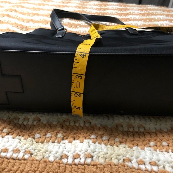 Tory Burch Black Ella Nylon Tote Purse - Picture 15 of 15